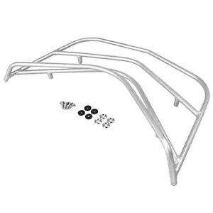 シルバー トランク テール トップケース 荷物ラック BMW K1600GTL 2011-2019 2018 17 モト用 Silver Trunk Tail Top Case Luggage Rack For BMW K1600GTL 2011-2019 2018 17 Moto 【並行輸入品】