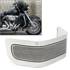 フロントフェンダートリムスカートクロームハーレーツーリングエレクトラグライドFLHR 2014-2020用 Front Fender Trim Skirt Chrome For Harley Touring Electra Glide FLHR 2014-2020 【並行輸入品】