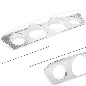 トライラインゲージトリムカバー ハーレーツーリング エレクトラ ストリート グライド ウルトラ 2014-23用 Tri Line Gauge Trim Cover For Harley Touring Electra Street Glide Ultra 2014-23 【並行輸入品】