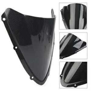 新しいブラックカーボンファイバー ABS フロントガラスシールドスズキ GSXR 600 750 K8 2008-09 New Black Carbon Fiber ABS Windshield Shield for Suzuki GSXR 600 750 K8 2008-09 【並行輸入品】