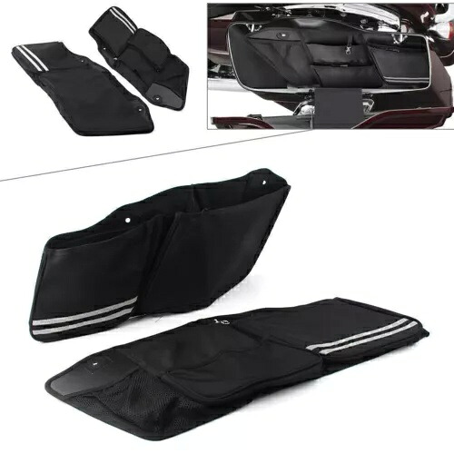 サドルバッグライナー トラベルパック ハーレーツーリングロードキング FLTR FLHX 14-20用 Saddlebag Liners Travel Packs for Harley Touring Road King FLTR FLHX 14-20 【並行輸入品】