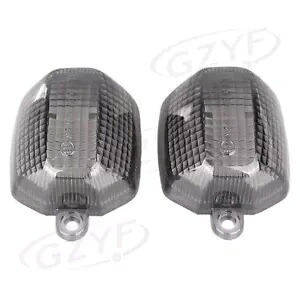 フロントターンシグナルライトレンズカバーヤマハ FZ1/YZF600R 98-04 YZF R6 スモーク Front Turn Signal Lights Len Cover For YAMAHA FZ1/ YZF600R 98-04 YZF R6 Smoke 【並行輸入品】