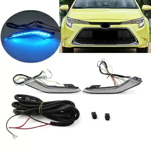 1 ペアデイタイムランニング DRL ターンシグナルライトトヨタカローラ L LE XLE ハイブリッド 1pair Daytime Running DRL Turn Signal Light For Toyota Corolla L LE XLE Hybrid 【並行輸入品】