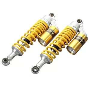 モーター黒黄色 320 ミリメートルエアショックアブソーバーサスペンションヤマハスズキホンダ Motor Black Yellow 320mm Air Shock Absorbers Suspension For Yamaha Suzuki Honda 【並行輸入品】