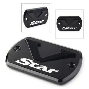 フロントブレーキフルードキャップリザーバーカバーヤマハ V スター XVS 650/950/1100/1300 Front Brake Fluid Cap Reservoir Cover For Yamaha V Star XVS 650/950/1100/1300 【並行輸入品】