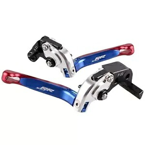 折りたたみ延長ブレーキ クラッチ レバー BMW S1000RR 2010 2011 2012 13 14 ブルー Folding Extending Brake Clutch Levers for BMW S1000RR 2010 2011 2012 13 14 Blue 【並行輸入品】