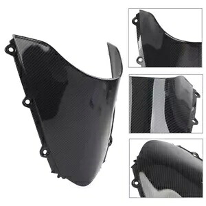 新しいブラックカーボンファイバー ABS フロントガラスシールドホンダ CBR 1000RR 2004-2007 New Black Carbon Fiber ABS Windshield Shield for Honda CBR 1000RR 2004-2007 【並行輸入品】