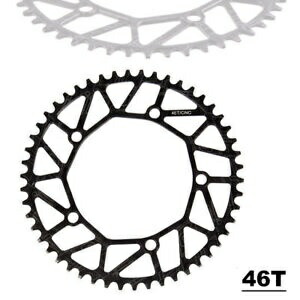 Litepro 折りたたみ自転車チェーンリング BCD130mm 5 ボルトナローワイドチェーンウィール 46T Litepro Folding Bike Chainring BCD130mm 5 Bolts Narrow-Wide Chainweel 46T 【並行輸入品】