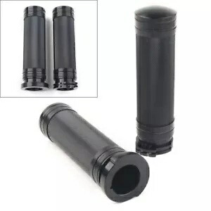 ハンドルバーハンドグリップハーレースポーツスターダイナソフテイルツーリングファットボーイブラックCNC用 Handlebar Hand Grips For Harley Sportster Dyna Softail Touring Fatboy Black CNC 【並行輸入品】
