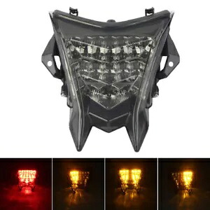 LED オートバイブレーキターンシグナル一体型テールライト BMW S1000RR HP4 S1000R に適合 LED Motorcycle Brake Turn Signal Integrated Taillight Fit BMW S1000RR HP4 S1000R 【並行輸入品】