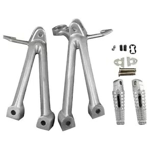 助手席フットペグ フットレストブラケット リア スズキ 2008-2010 GSXR 600/750用 Passenger Foot Pegs Footrest Brackets Rear for Suzuki 2008-2010 GSXR 600/750 【並行輸入品】