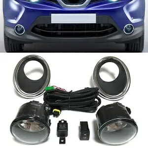 1 ペアフォグライトランプ配線 + スイッチキット日産キャシュカイ J11 2014-2017 2015 16 1 Pair Fog Light Lamp Wiring+Switch Kit For Nissan QASHQAI J11 2014-2017 2015 16 【並行輸入品】