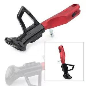 CNC アルミ調整可能な 18-21 センチメートルオートバイキックスタンドフットサポートサイドスタンドレッド CNC Aluminum Adjustable 18-21CM Motorcycle Kickstand Foot Support Side Stand Red 【並行輸入品】