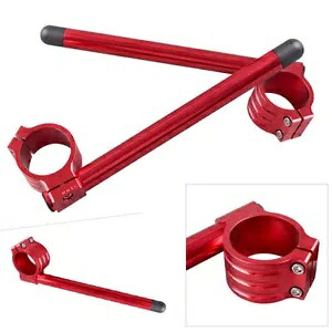 50 ミリメートルクリップオンハンドルバーハンドルバーレッドスズキ GSXR 600 750 1000 TL1000R 50mm Clip On Handlebar Handle Bar Red For SUZUKI GSXR 600 750 1000 TL1000R 【並行輸入品】