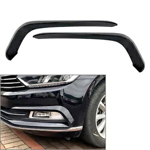 光沢のあるブラックフロントフォグライトランプストリップトリム VW パサートバリアント B8 2017-2018 Glossy Black Front Fog Light Lamp Strip Trim For VW Passat Variant B8 2017-2018 【並行輸入品】