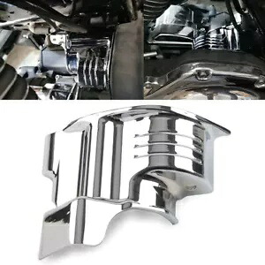 ハーレー 09-16 エレクトラ ストリート ロード グライド FLH 用クローム スターター マウント エンジン カバー Chrome Starter Mount Engine Cover For Harley 09-16 Electra Street Road Glide FLH 【並行輸入品】