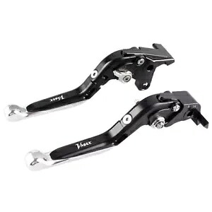 オートバイ倍ブレーキクラッチレバーヤマハ V-MAX 1700 2009-2015 2010 2011 12 Motorcycle Fold Brake Clutch Levers For Yamaha V-MAX 1700 2009-2015 2010 2011 12 【並行輸入品】