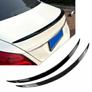 1pc 車の尾翼リアトランクスポイラーベンツ C クラス W205 C300 セダン 2015 ? 2021 1pc Car Tail Wing Rear Trunk Spoiler For Benz C-Class W205 C300 Sedan 2015~2021 【並行輸入品】