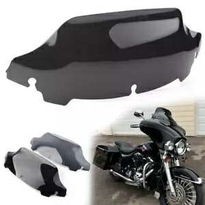 ウェーブ フロントガラス フロントガラス ハーレー ツーリング エレクトラ ストリート グライド 2014-21 7インチ用 Wave Windshield Windscreen For Harley Touring Electra Street Glide 2014-21 7\