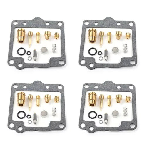4 セットスズキ GS550 E/L GS550M GS550T GS 550 オートバイキャブレター再構築キット 4SET For Suzuki GS550 E/L GS550M GS550T GS 550 Motorcycle Carburetor Rebuild Kit 【並行輸入品】