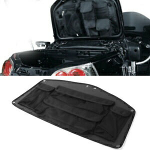ブラック 4135 トランクリッドオーガナイザーバッグポーチホンダゴールドウィング GL1800 2001-2017 US Black 4135 Trunk Lid Organizer Bag Pouch For Honda Goldwing GL1800 2001-2017 US 【並行輸入品】