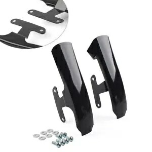 フェンダー サドルバッグ フィラー パネル ブラック メタル ハーレーダビッドソン ツーリング 2009-13 用 Fender-Saddlebag Filler Panels Black Metal For Harley-Davidson Touring 2009-13 【並行輸入品】