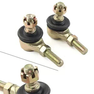 10-10mm 左右ハンドタイロッドボールジョイント ATV ダートバイク ゴーカート スクーター用 10-10mm Left and Right Hand Tie Rod Ball Joint for ATV Dirt Bike Go Kart Scooter 【並行輸入品】