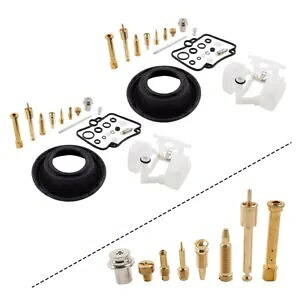 キャブレター修理キット炭水化物フロートダイヤフラムミクニ BST 33 BMW F650 Carburetor Repair Kit Carb Float Diaphragm For Mikuni BST 33 For BMW F650 【並行輸入品】