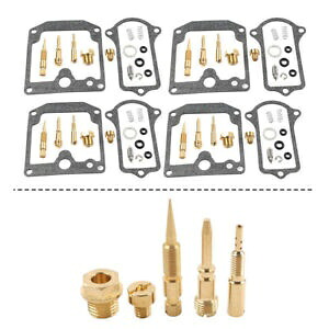 4 個のセットキャブレター炭水化物修理キット再構築パーツスズキ GS750 1977-1979 Set Of 4 Carburetor Carb Repair Kit Rebuild Part For Suzuki GS750 1977-1979 【並行輸入品】
