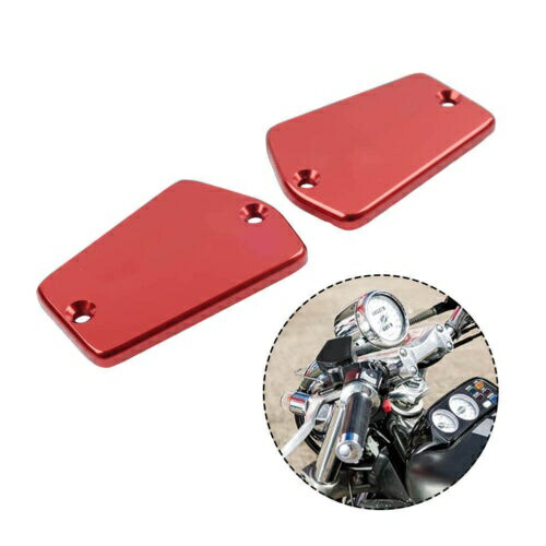 フルードリザーバーキャップカバー ヤマハ V-Max 1200 1985-2007 レッド Fluid Reservoir Cap Cover For Yamaha V-Max 1200 1985-2007 Red 【並行輸入品】