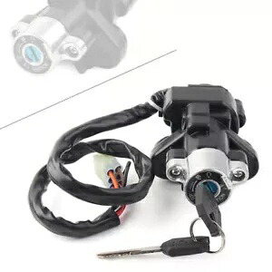イグニッションスイッチ キー付き スズキ GSXR 600 GSXR 750 GSXR-600 2004-2015 2005 2006用 Ignition Switch W/Key for Suzuki GSXR 600 GSXR 750 GSXR-600 2004-2015 2005 2006 【並行輸入品】
