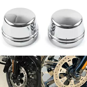 フロントアクスルキャップナットカバーハーレーエレクトラグライドウルトラクラシックFLHTC FLHTCUに適合 Front Axle Cap Nut Covers Fit Harley Electra Glide Ultra Classic FLHTC FLHTCU 【並行輸入品】