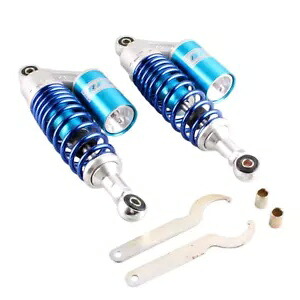 280 ミリメートルリアエアショックアブソーバースプリングサスペンション ATV オートバイダートバイク用 280mm Rear Air Shock Absorbers Spring Suspension For ATV Motorcycle Dirt Bike 【並行輸入品】