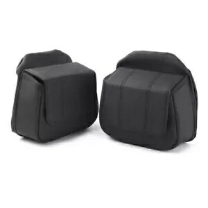 ハーレーツーリングロードグライドウルトラFLTRU 16-19用フェアリングロアドアポケットバッグ Fairing Lower Door Pocket Bag for Harley Touring Road Glide Ultra FLTRU 16?19 【並行輸入品】