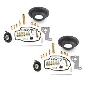 2 セットキャブレター再構築修理キットメインジェットサブヤマハ VMAX V-Max 1200 VMX12 2Set Carburetor Rebuild Repair Kit Main Jet Sub for Yamaha VMAX V-Max 1200 VMX12 【並行輸入品】