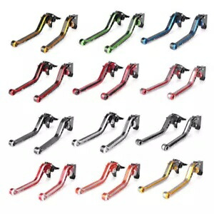 ハンドルバーロングブレーキクラッチレバースズキ V-Strom DL650 SV650S オートバイ用 Handlebar Long Brake Clutch Lever For Suzuki V-Strom DL650 SV650S Motorcycle 【並行輸入品】