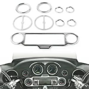 ハーレーエレクトラグライドストリートグライド 1996-13 ラジオゲージインナーフェアリングトリムキット用 For Harley Electra Glide Street Glide 1996-13 Radio Gauge Inner Fairing Trim Kit 【並行輸入品】