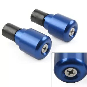 2 個ブルー CNC オートバイハンドルバーグリップバーエンドスライダーキャップホンダ CBR1000RR 用 2 Pcs Blue CNC Motorcycle Handlebar Grips Bar End Slider Cap for HONDA CBR1000RR 【並行輸入品】