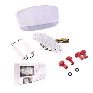 オートバイ LED クリアテールブレーキライトテールランプ Ducati モンスター 1994-2010 1995 Motorcycle LED Clear Tail Brake Light Taillamp For Ducati Monster 1994-2010 1995 【並行輸入品】