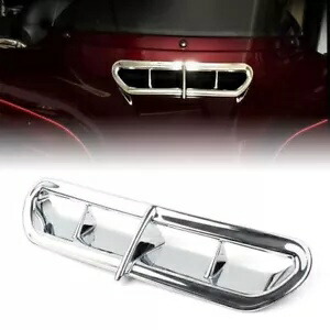 クローム フェアリング ベント アクセント ハーレー ツーリング エレクトラ ストリート トライ グライド 2014-2018用 Chrome Fairing Vent Accent For Harley Touring Electra Street Tri Glide 2014-2018 【並行輸入品】