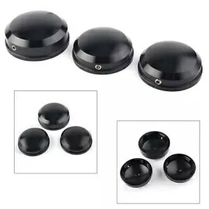 アッパーフォークステムナットカバートリム ハーレー FLS FLSS FLSTF FLSTFB 1990-2017 ブラック Upper Fork Stem Nut Cover Trim for Harley FLS FLSS FLSTF FLSTFB 1990-2017 Black 【並行輸入品】