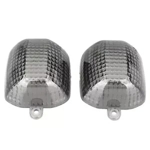 スモークレンズ フロント ウインカー カバー シェル ヤマハ YZF R6 R1 1998-2002 & FZ1用 Smoke Lens Front Turn Signals Cover Shell for Yamaha YZF R6 R1 1998-2002 & FZ1 【並行輸入品】