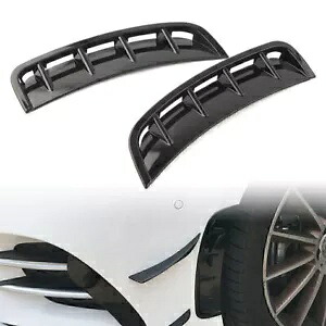 前輪エアベントフードフェンダーカバーベンツ W177 A220 2018-2021 光沢のある黒 Front wheel Air Vent Hood Fender Cover For BENZ W177 A220 2018-2021 Glossy Black 【並行輸入品】