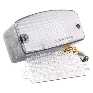 LED テールライト ターンシグナル付き ホンダ マグナ 1997-2007 & SPIRIT リアブレーキライト用 LED Taillight w/ Turn Signal for HONDA MAGNA 1997-2007 & SPIRIT Rear Brake light 【並行輸入品】