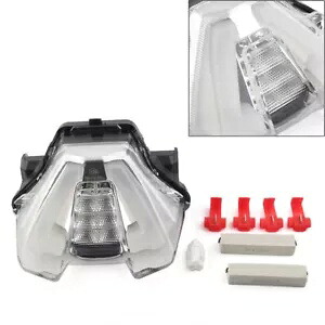 LED テールブレーキライトターンシグナル統合ヤマハ MT-07 MT07 2021 2022 LED Tail Brake Lights Turn Signal Integrated For YAMAHA MT-07 MT07 2021 2022 【並行輸入品】