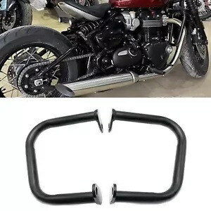 オートバイエンジンガードクラッシュバースクエアスタイルトライアンフボンネビル T100 T120 Motorcycle Engine Guard Crash Bar Square Style For Triumph Bonneville T100 T120 【並行輸入品】