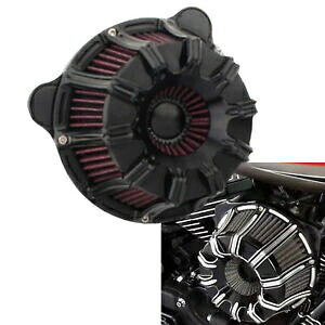 エアクリーナーインテークフィルターハーレーダイナ/FXR ソフテイルツーリング EVO ブラック + レッド ka Air Cleaner Intake Filter For Harley Dyna/FXR Softail Touring EVO Black+Red ka 【並行輸入品】