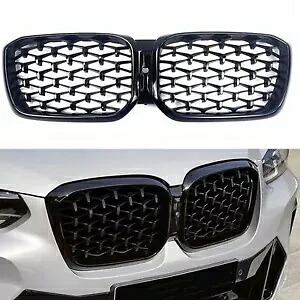 BMW X3 X4 G01 G02 2022 プレリリースフロントバンパーラジエーターグリルグリル新- For BMW X3 X4 G01 G02 2022 pre-release front bumper radiator grille grille new- 【並行輸入品】