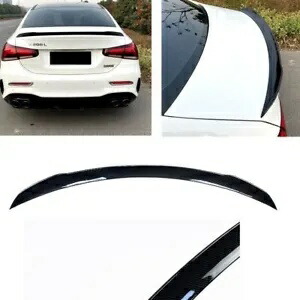 車のリアディフューザーダブル排気管ベンツ W177 2019-2024 ブラック- Car rear diffuser double exhaust pipe for Benz W177 2019-2024 black- 【並行輸入品】