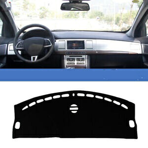 ジャガー XF 2009-2015 車のインテリアダッシュボードカバーマットブラック- For Jaguar XF 2009-2015 Car Interior Dashboard Cover Mat Black- 【並行輸入品】